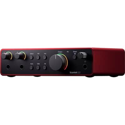 Focusrite Scarlett 2i2 Gen 4 USB Audio Interface image 3