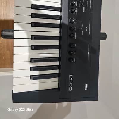 Korg PS60 61-Key Performance Synthesizer 2010s - Black image 4