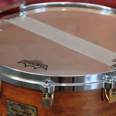Yamaha Maple Custom - natural vintage 6.5x14 snare drum image 11
