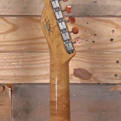 Fender Artisan Knotty Pine Telecaster Thinline Aged Natural w/ Case image 7