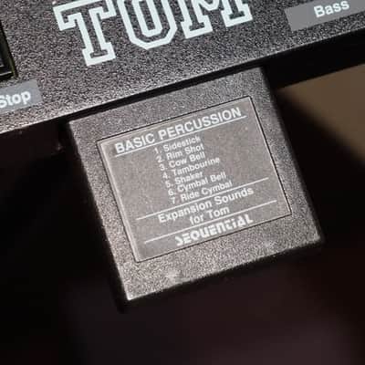 Sequential TOM 4-Voice Drum Machine 1985 - Black image 6