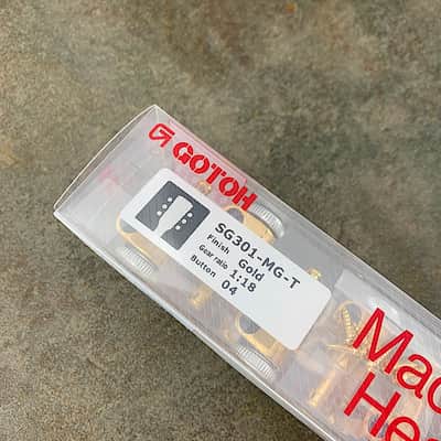 Gotoh Locking Tuners - 3 per side - Magnun Lock Trad (MG-T) - Gold - For Les Paul - 05192GYTX-AEL image 5