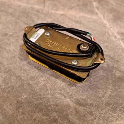 DiMarzio X2N DP102Y F-spaced 2015's - Yellow image 6