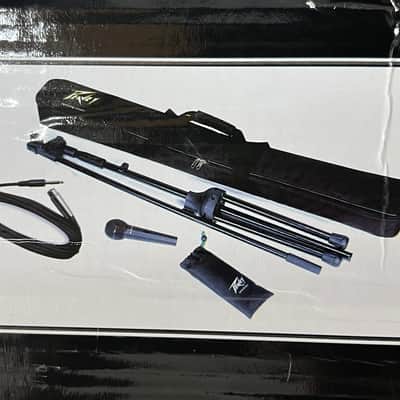 Peavey PV-MSP1 Dynamic Cardioid Mic/Stand Pack 2010s - Black image 5