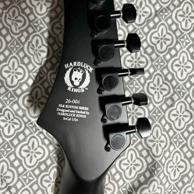 TELECASTER ON STEROIDS / Black Satin w/Red Binding / Like New Condition image 8