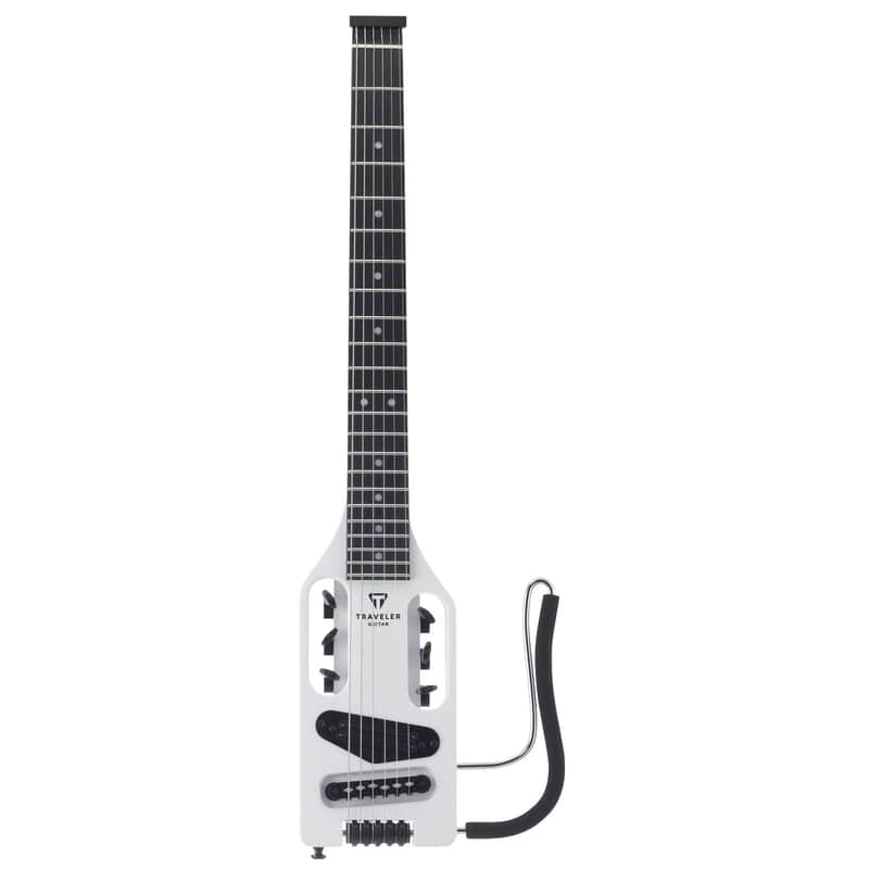 Traveler Guitar 6-String Ultra-Light Electric Guitar, Right-Handed, Satin White image 1