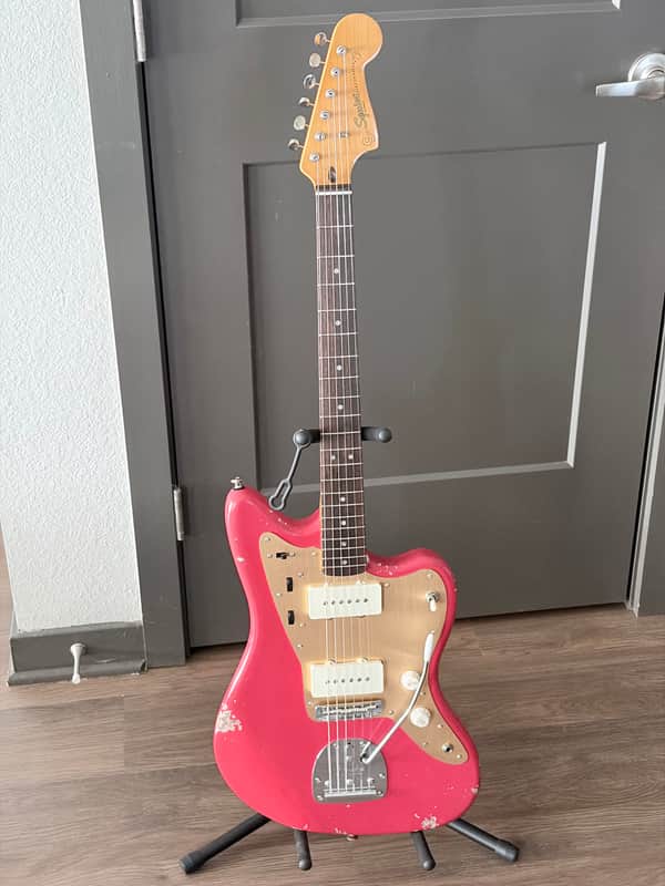 Squier Classic Vibe '60s Jazzmaster (MJT Aged Body - Fiesta Red) image 1