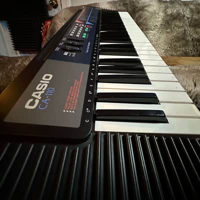 Casio CA-110 Vintage 1980's 49-Key PCM Pulse Code Modulation Tonebank Keyboard - Black image 2