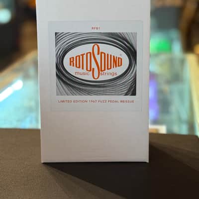 Rotosound RFB1 Limited Edition '1967" Fuzz Pedal Reissue 2024 - Silver NEW!! image 5