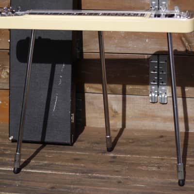 Guyatone HG-306C Steel Guitar 1960's - Vintage White image 3