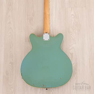 1971 Fender Coronado II Vintage Hollowbody Guitar Sonic Blue w/ Case image 3