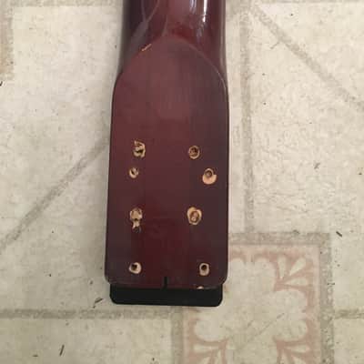 Epiphone 12 string neck Mahogany stained maple image 4