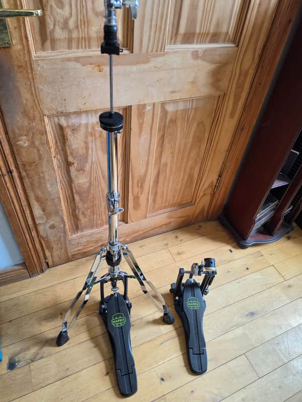Mapex H800 Armory Double Braced Hi-Hat Stand- Chrome imagen 1