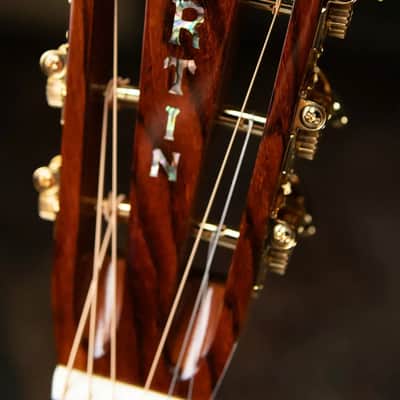 Martin Custom Style 45 000 Acoustic - Cocobolo/European High-Altitude Swiss Spruce, Natural with Hardshell Case image 17