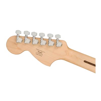 Fender Affinity Series Stratocaster Electric Guitar with White Pickguard and Maple 'C' Shaped Neck (Indian Laurel Fingerboard, 3-Color Sunburst) image 5