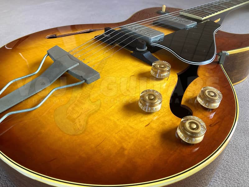 GRECO FA-700 1982 w/HSC ES-175 FULL BODY ARCHTOP VINTAGE JAPAN