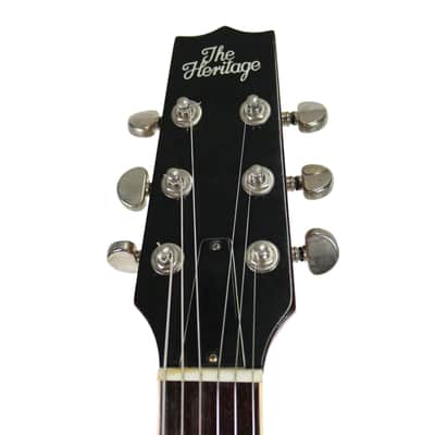 1997 Heritage H-535-VV Semi-Hollow Electric Guitar Antique Natural image 5