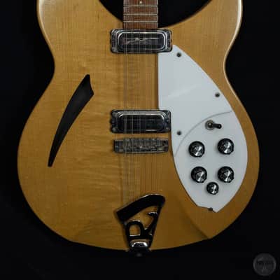 Rickenbacker 330/12 from 1966 in Natural with original Hardcase image 4
