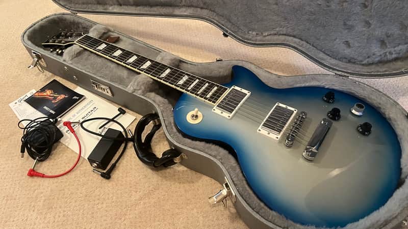 Gibson Les Paul Robot 2007 - Blue Burst image 1