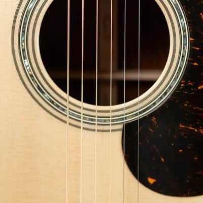 Martin Custom Style 45 000 Acoustic - Cocobolo/European High-Altitude Swiss Spruce, Natural with Hardshell Case image 13