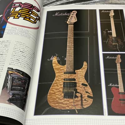 #8 Of 11 The Guitar Japan Book Jackson Phil Collen Vivian Campbell EVH Steve Vai Slash Eric Clapton Jeff Beck John 5 Kerry King Glenn Tipton KK Downing Steve Morse Joe Perry Dave Mustaine Marty Friedman Alex Lifeson Slash Brad Gillis Jeff Watson image 16