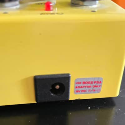 Boss SD-1 Super OverDrive (Silver Label) 1997 - Present - Yellow image 4