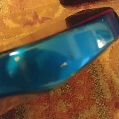 Chandler Super Strat Body And Neck - 80s? 90s? Blue Flame - Similar to Kramer or Jackson image 7