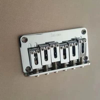 Chrome Ibanez Fixed Hard-Tail Bridge Fit Ibanez RG,Gio,RGA,Prestige,SA Series image 1