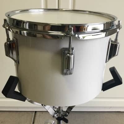 Rogers Big R 10” Concert tom 1970’s - New england white image 2