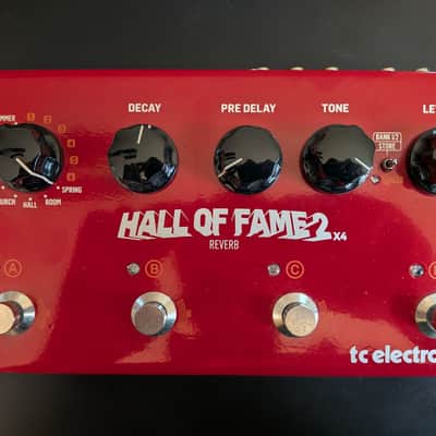 TC Electronic Hall of Fame 2 X4 Reverb 2019 - Present - Red image 1