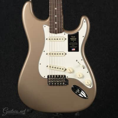 Fender American Vintage II '65 Stratocaster Shoreline Gold image 1