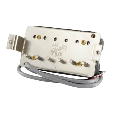 Gibson 498T Hot Alnico Bridge Humbucker Pickup - Double Black image 2