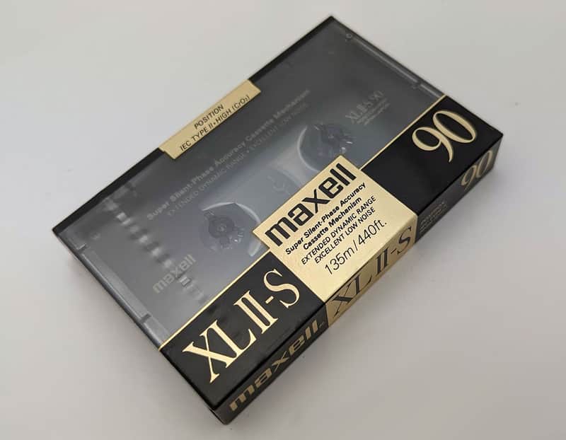 Maxell XL-II Cassette audio vierge de 90 minutes on