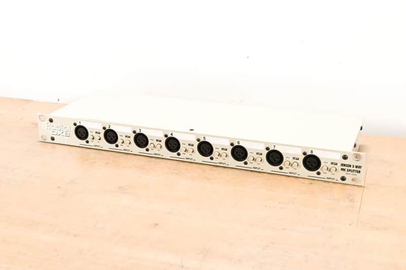 Radial Engineering OX8-j Jensen-Equipped 8-Channel Microphone Splitter CG011Q6 image 1
