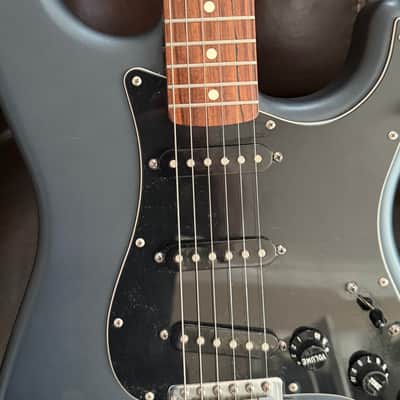 Fender Standard Stratocaster Satin with Rosewood Fretboard 2004 - Gun Metal Blue image 3