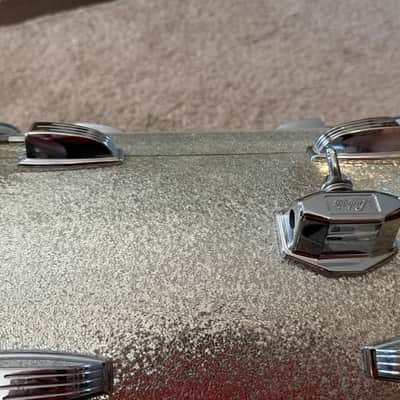 1967 Ludwig Downbeat with ALL ORIGINAL hardware in Silver Sparkle. image 10