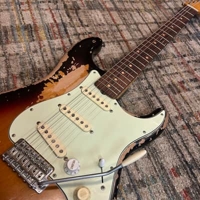 Fender Mike McCready Signature Stratocaster 3-Color Sunburst Relic image 3