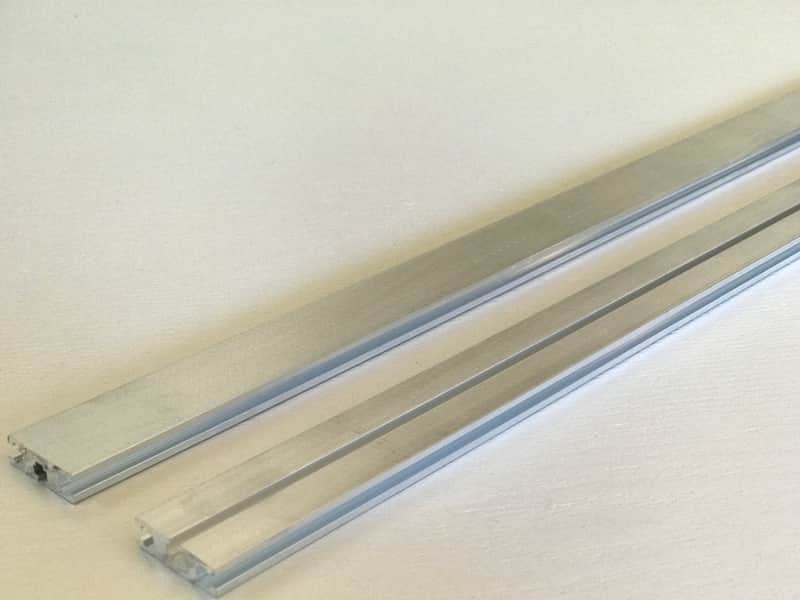 1 Pair 84hp Modular Eurorack Vector Rails or custom length image 1