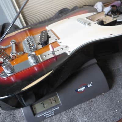 Tele tremlo sunburst loaded body Telecaster sunburst body - Sunburst image 7