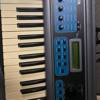 E-MU Systems PK6 KEYBOARD SYNTH 2003 - Silver And Blue image 4