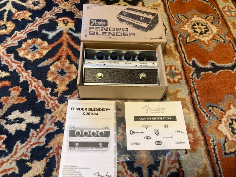 Fender Blender Fuzz 2005 Mint in Box w Paperwork Insane image 1