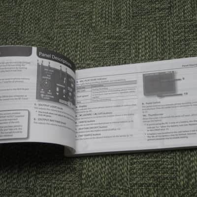lightly handled genuine Boss Owner's Manual for RC-3 Loop Station (NO pedal / NO other items) specifically from 2012 (172 total pages cover to cover) English, German, French, Italian, Spanish, Portuguese, Dutch image 19