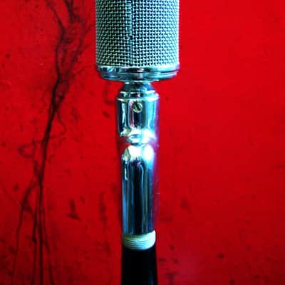 Vintage RARE 1950's Astatic K2S crystal microphone w period Astatic E6G stand T3 D104 JT30 image 7