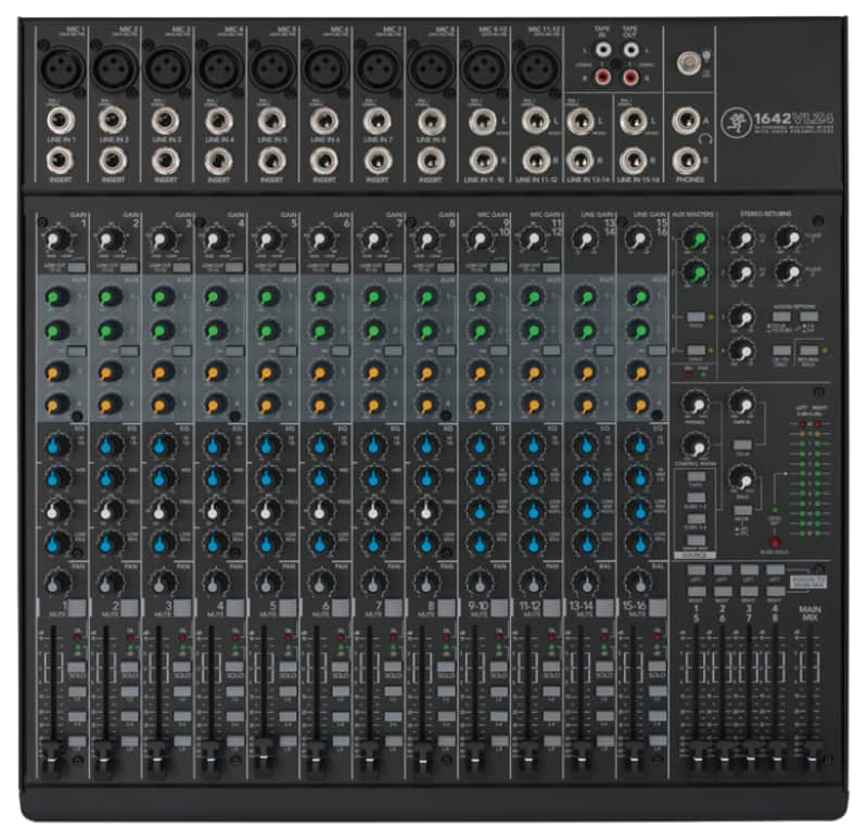 Mackie 1642VLZ4 16-channel Compact 4-bus Mixer image 1