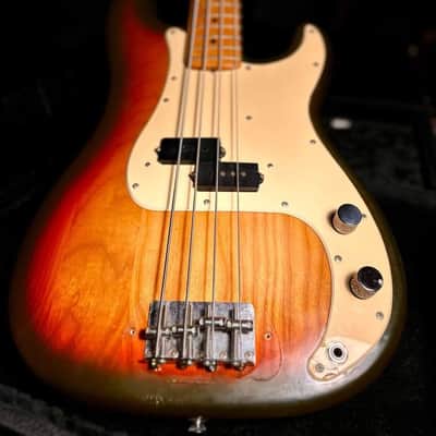 Fender Precision Bass 1978 - w RARE Birdseye Maple Neck image 1