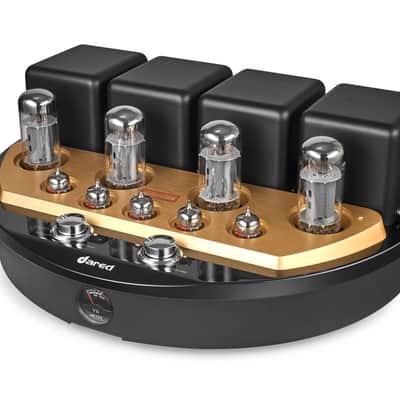 Dared Push-Pull Integrated Vacuum Tube Amplifier Valve Amplifier DV-100, with Subwoofer Output, Output Power 45 Wattsx2, Tubes:4X 6L6G, 5X 12AX7 image 3