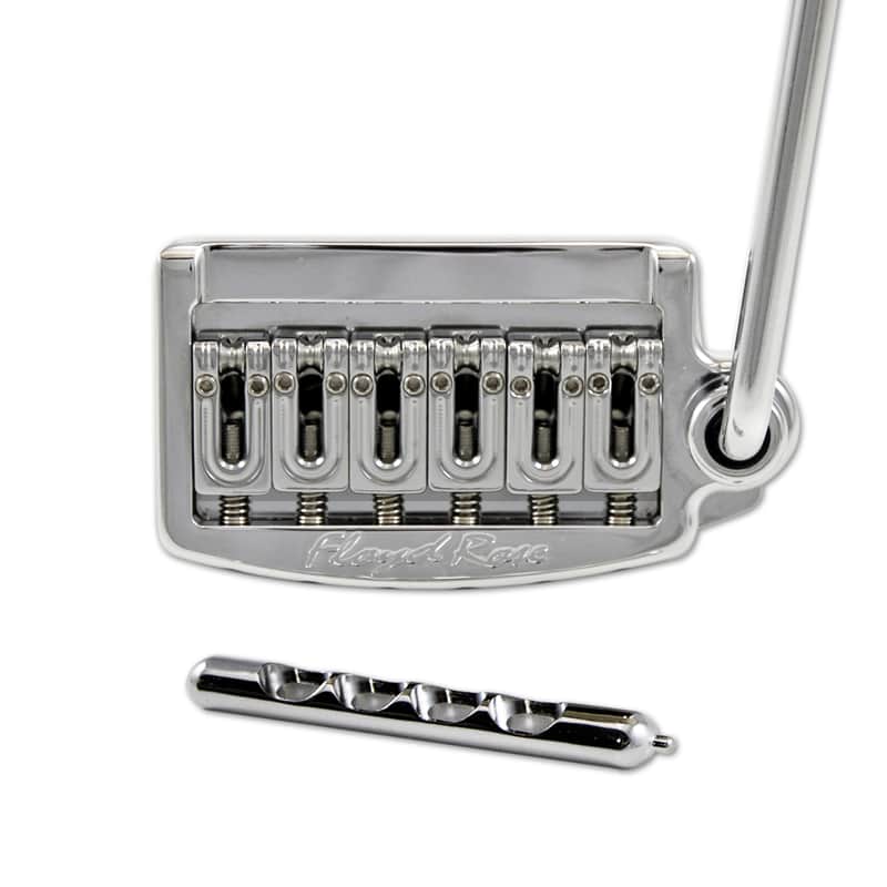 Authentic Floyd Rose FR Rail Tail Tremolo - Wide - Chrome image 1