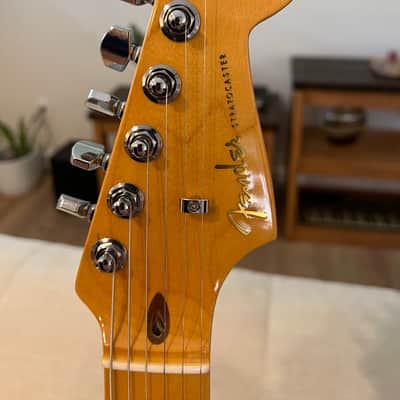 Fender American Ultra Stratocaster HSS 2023 - Texas Tea image 16