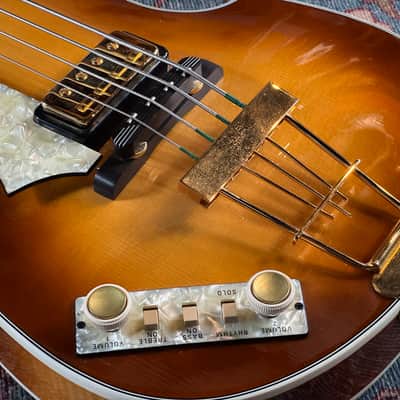 Hofner 500/1 Left-Handed Violin Bass - Ed Sullivan Show Limited Edition - 2014 image 8