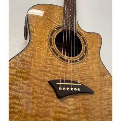 Dean EGA-GN Exotica Quilted Ash Electro Acoustic Guitar Pre-Owned image 8